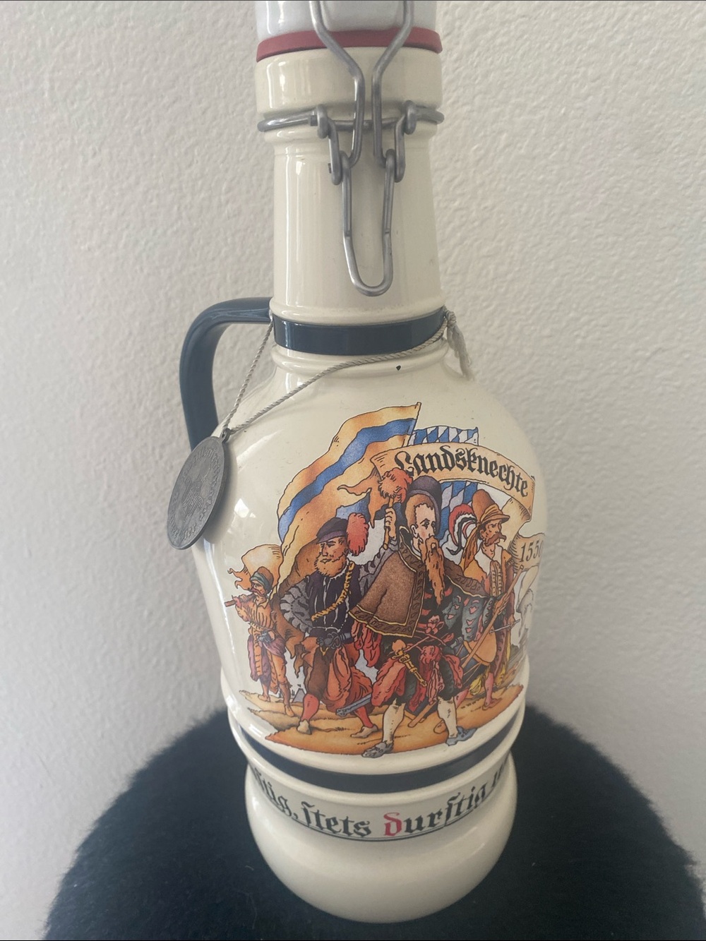 Vintage Altenmunster Swing Top Growler Bottle Germany Bier